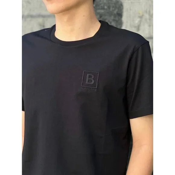 Burberry Men’s Jenson Cotton Short Sleeve T-shirt Black M 8069533